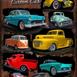 OLD AMERICAN  CUSTOM CAR